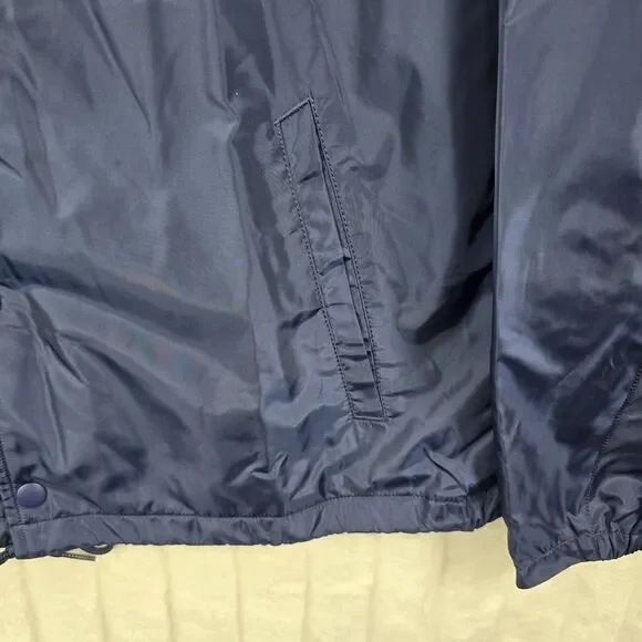 NWT Rhone Men's 100% Polyester Lined Snap Button Windbreaker Jacket Size M
